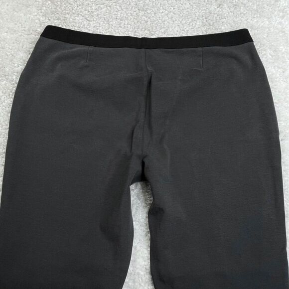 Eileen Fisher Pull On Ponte Skinny Pant Charcoal Gray - Picture 5 of 7